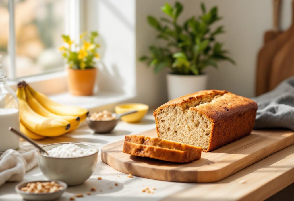 Recette de la banana bread sans beurre