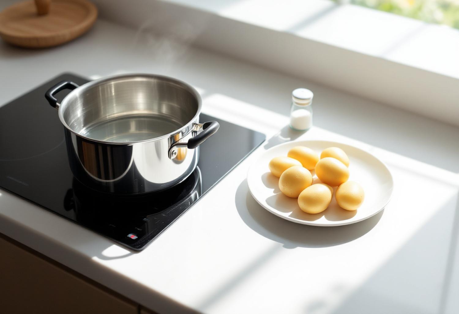 Quel est le temps de cuisson des pommes de terre à l'eau ?